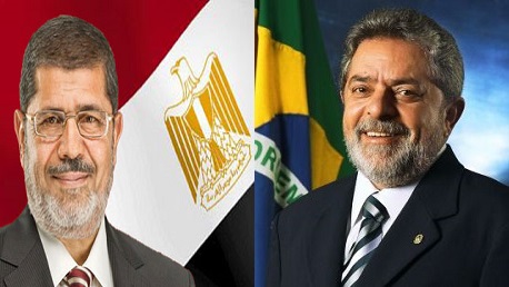 محمد مرسي في البرازيل