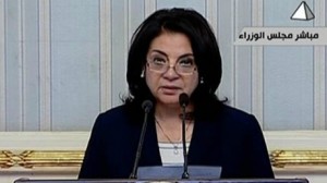 وزيرة الإعلام درية شرف الدين 