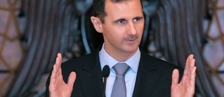 إحتفال الأسد بعيد ميلاده تزامنا مع تجميد الضربة العسكرية عن بلاده 