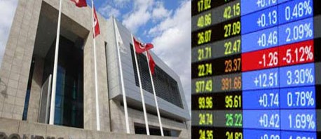 تراجع أسهم 40 شركة في بورصة تونس على إثر التفجير الارهابي في مدينة سوسة