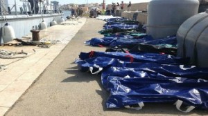 دفن جثث 374 لاجئ فلسطينيا وسوريا غرقت في البحر في مقابر ايطالية