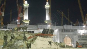 مكة المكرمة: انهيار جزء من التوسعة بالحرم المكي