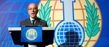 منح جائزة نوبل للسلام لمنظمة حظر الأسلحة الكيميائية