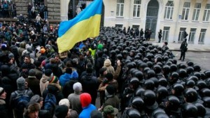 أوكرانيا: حوالي 4000 متظاهر يواصلون الاحتجاج في ميدان الاستقلال 