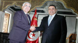 وزير الخارجية الهندي ورئيس الحكومة التونسية