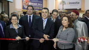 مهدي جمعة خلال افتتاحه الصالون الوطني للصناعات التقليدية