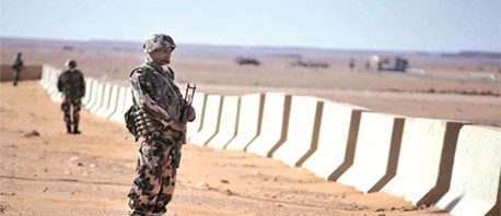  الجزائر تعّلن حدودها البرية مناطق عسكرية محظورة