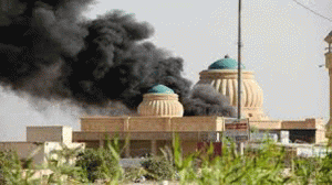 هجوم على مسجد  سني