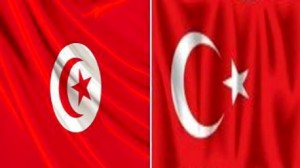 علم تونس وتركيا