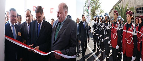 الصيد يعطي اشارة انطلاق مركزالتكوين عن بعد بالمدرسة الوطنية للحماية المدنية