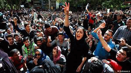 مظاهرات في ايران