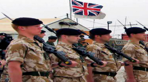 قوات عسكرية بريطانية