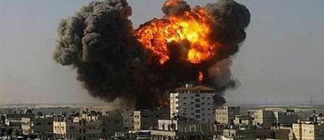 انفجار قوي يهز مبنى الاستخبارات بمدينة صبراتة غرب ليبيا 