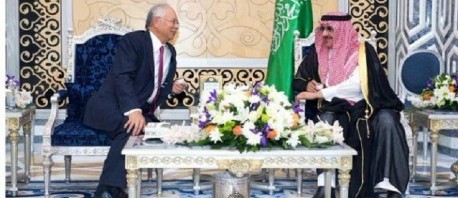 العائلة الحاكمة السعودية تورط رئيس وزراء ماليزيا