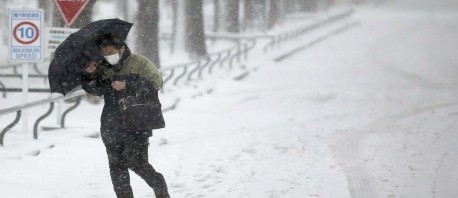 قتلى في اليابان بسبب موجة ثلجية