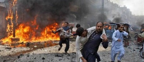 مقتل 14 على الأقل وإصابة 20 في انفجار بباكستان