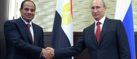 بوتين والسيسي يبحثان تهيئة الظروف لعودة الطيران الروسي والسفرات السياحية إلى مصر