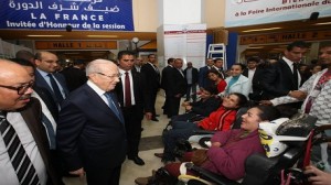 السبسي يزور  معرض تونس الدولي للكتاب 