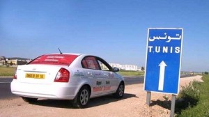 العربات الجزائرية المغادرة لتونس