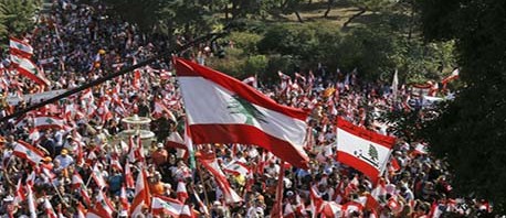 وفود شعبية حاشدة في القصر الرئاسي اللبناني لتهنئة عون بانتخابه