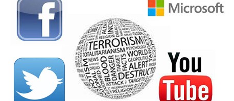 مايكروسوفت وفيسبوك وتويتر ويوتيوب ينشؤون قاعدة بيانات لكشف المحتوى الارهابي