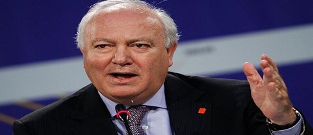 وزير خارجية اسبانيا السابق "ميغيل أنخيل موراتينوس Miguel Ángel Moratinos