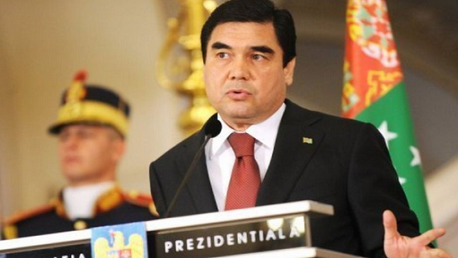 رئيس تركمانستان المنتهية ولايته، قربان قولي بيردي محمدوف