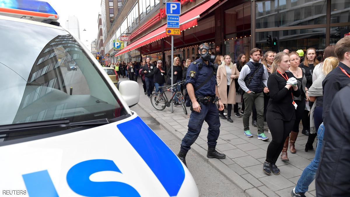 People were killed when a truck crashed into department store Ahlens on Drottninggatan, in central Stockholm