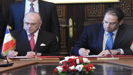 توقيع جملة من الاتفاقيات بين تونس وفرنسا