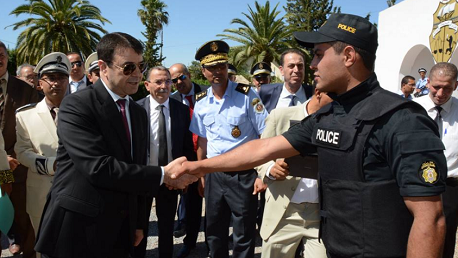 وزير الداخلية يتفقد جاهزية الوحدات الأمنية بولاية سليانة