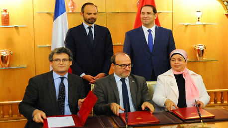 92.3 مليون اورو قيمة الإتفاقيات الموقعة في إختتام اشغال الدورة الاولى للمجلس الاعلى للتعاون التونسي الفرنسي