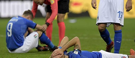   ايطاليا  تخفق في التأهل  لكأس العالم  " روسيا  2018"