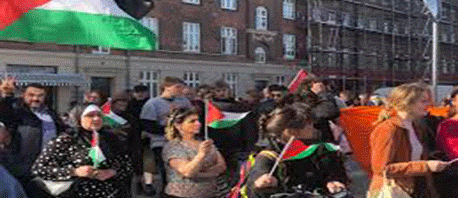 وقفات احتجاجية مساندة للأسرى الفلسطينيين وداعمة لمسيرة العودة بدول اوروبية