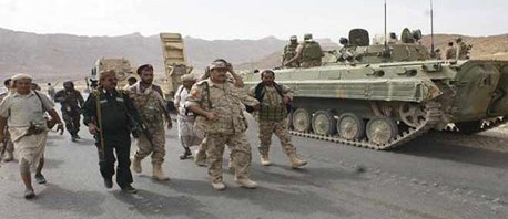 اليمن: مصرع وإصابة 103 من القوات الحكومية في كمين لـ «أنصار الله»