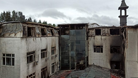 18 قتيلا في حريق اندلع بفندق شمال الصين