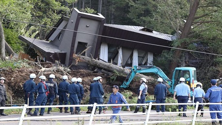 زلزال قوي يضرب هوكايدو