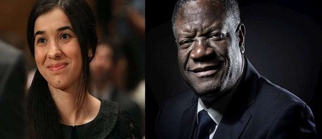 إيزيدية عراقية طبيب كونغولي يفوزان بجائزة نوبل للسلام