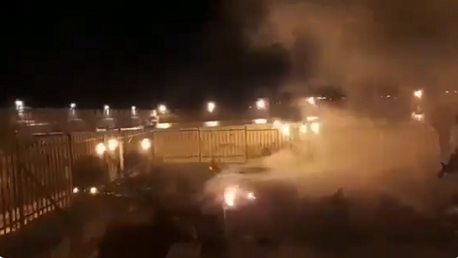 اندلاع حريق في المسجد الأقصى