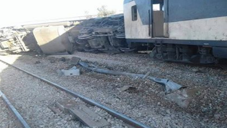 جنوح القطار القادم من قابس في اتجاه تونس