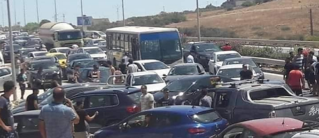 عودة تدريجية لحركة المرور بطريق تونس بنزرت
