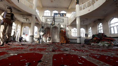 62 قتيلاً في استهداف مسجد شرقي أفغانستان