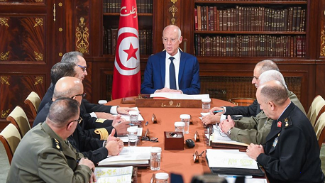 قيس سعيّد يُشرف على اجتماع المجلس الأعلى للجيوش