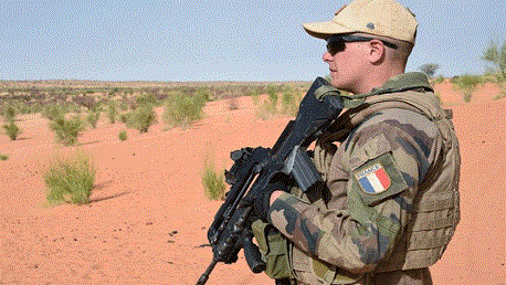 جندي فرنسي في مالي