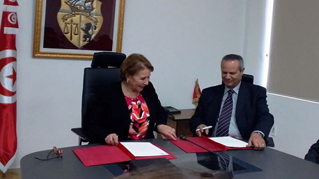 إمضاء اتفاقية شراكة بين وزارة المرأة والمجلس التونسي للاجئين