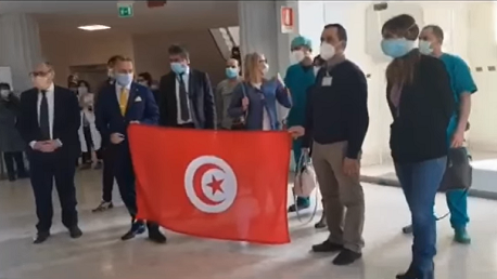 إشادة المسؤولين الإيطاليين بكفاءة الفريق الطبي العسكري التونسي وتثمين لعمق علاقات الصداقة التونسية الإيطالية