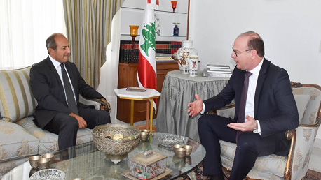 الفخفاخ وسفير لبنان بتونس