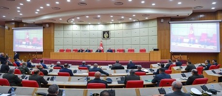 تركيز قاعة عمليات خصوصية لمجابهة فيروس كورونا 