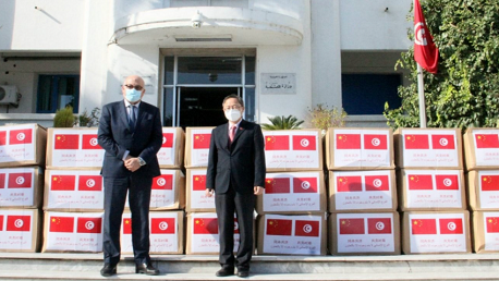 هبة صينية جديدة لفائدة الإطارات الصحية والمستشفيات التونسية