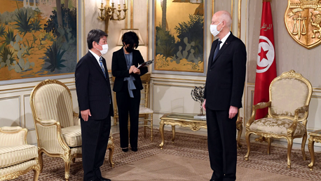 وزير الخارجية الياباني يلتقي رئيسَيْ الحكومة والجمهورية