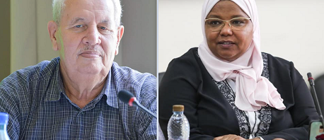 النائبان مصطفى بن أحمد وجميلة الكسيكسي في المستشفى